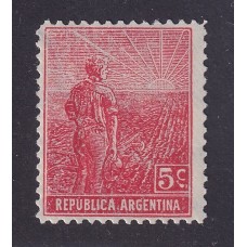 ARGENTINA 1912 GJ 349 ESTAMPILLA NUEVA MINT RARISIMO U$ 247,50